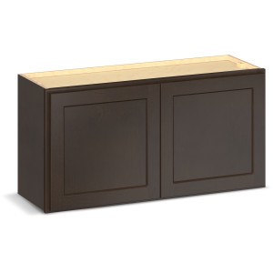 RELIABILT Parkstone II Wall Cabinet, Espresso Stained, 36" W, 2 Doors, Fully Assembled - 641406 | Lowe's Pro Supply